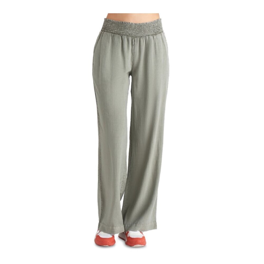 Black Tape Gray/Green Straight Leg Pants